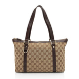 Gucci GG Canvas Abbey Medium Tote (SHF-3Yofcp)