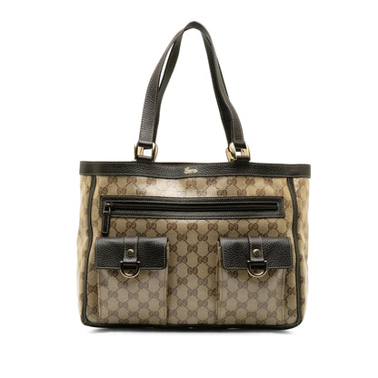 Gucci GG Canvas Abbey Pocket Tote (ZCIkk9)