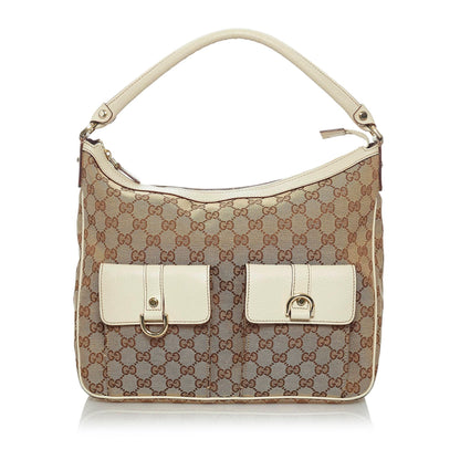 Gucci GG Canvas Abbey Shoulder Bag (34172)