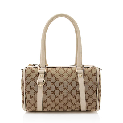 Gucci GG Canvas Abbey Small Boston Bag (SHF-9Sy7AQ)