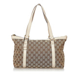 Gucci GG Canvas Abbey Tote Bag (SHG-32489)