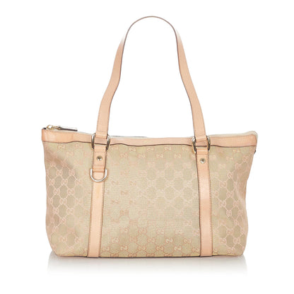 Gucci GG Canvas Abbey Tote Bag (lHBds8)