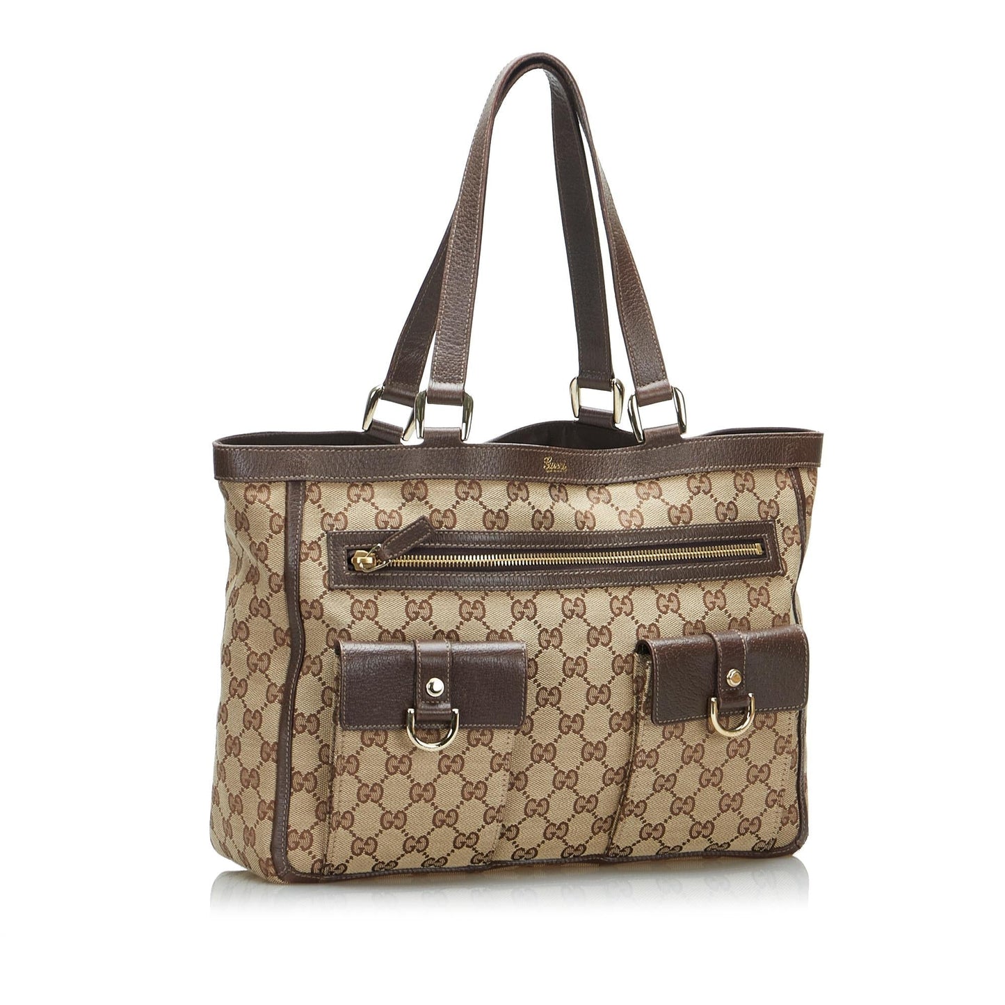 Gucci GG Canvas Abbey Tote (65TZUa)