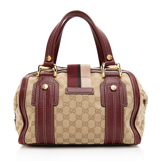 Gucci GG Canvas Aviatrix Boston Bag (SHF-20000)