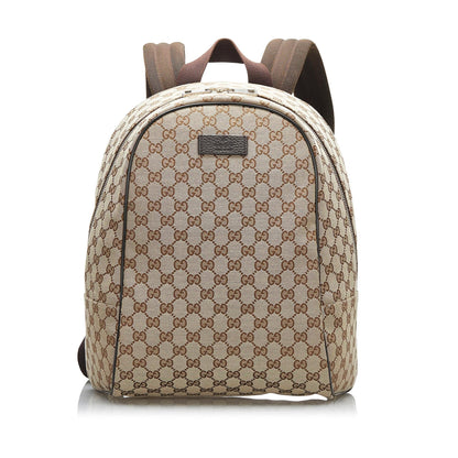 Gucci GG Canvas Backpack (0CXd60)
