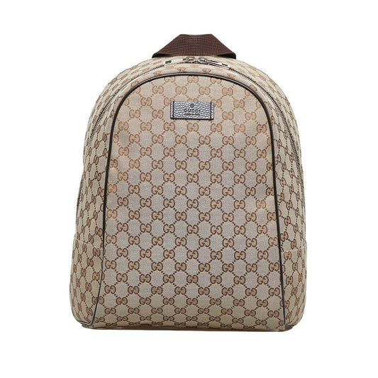 Gucci GG Canvas Backpack (85xo9c)
