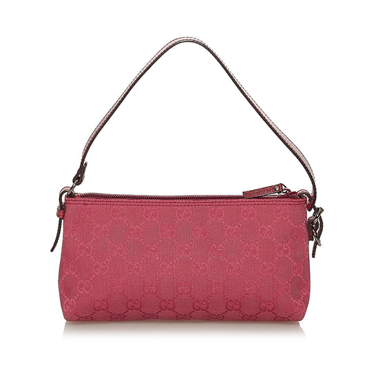 Gucci GG Canvas Baguette (SHG-28438)