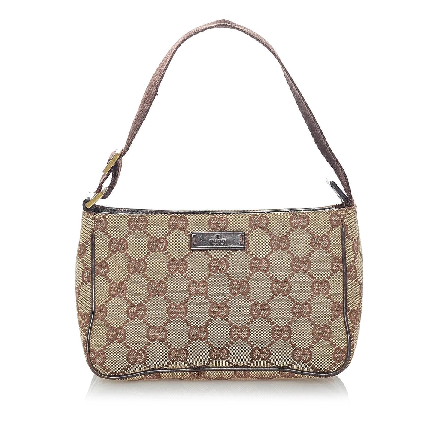 Gucci GG Canvas Baguette (31120)