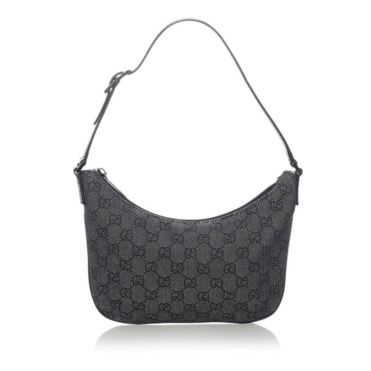 Gucci GG Canvas Baguette (SHG-31319)
