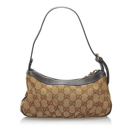 Gucci GG Canvas Baguette (34048)