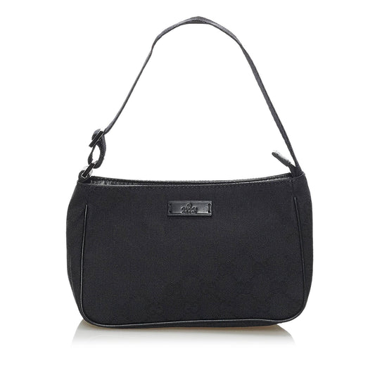 Gucci GG Canvas Baguette (34237)