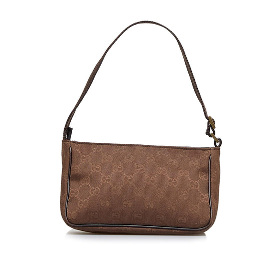 Gucci GG Canvas Baguette (5aysgm)