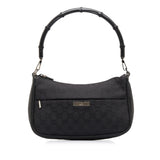 Gucci GG Canvas Bamboo Baguette (kSjf51)