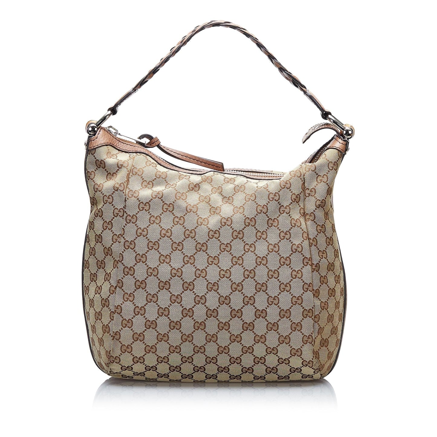 Gucci GG Canvas Bamboo Bar Hobo (oJqkMt)