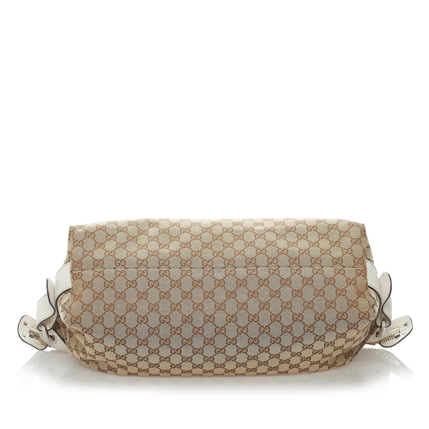 Gucci GG Canvas Bamboo Bar Tote Bag (31070)