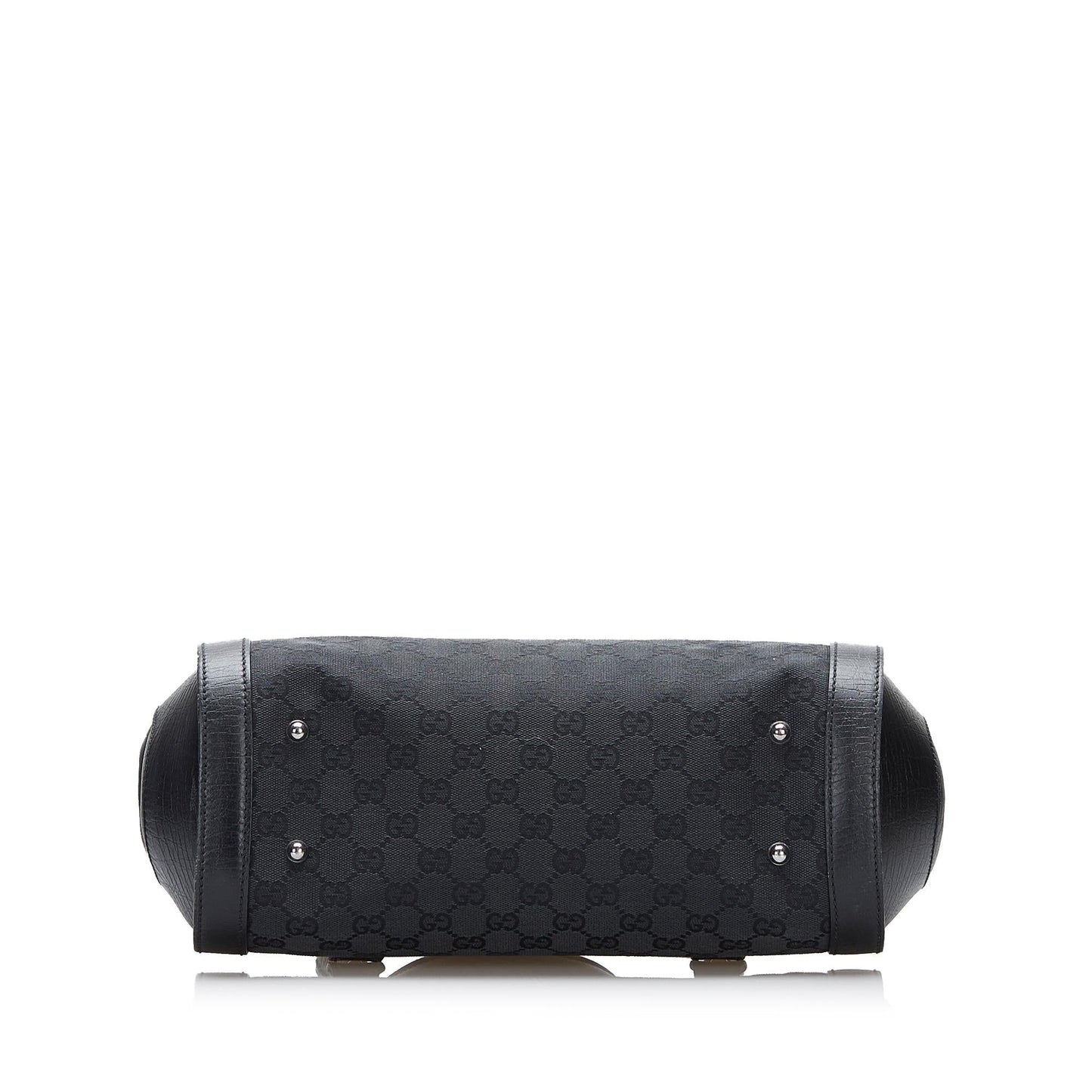 Gucci GG Canvas Bamboo Bullet Shoulder Bag (CXnDa1)
