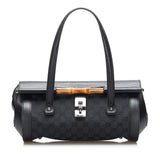 Gucci GG Canvas Bamboo Bullet Shoulder Bag (CXnDa1)