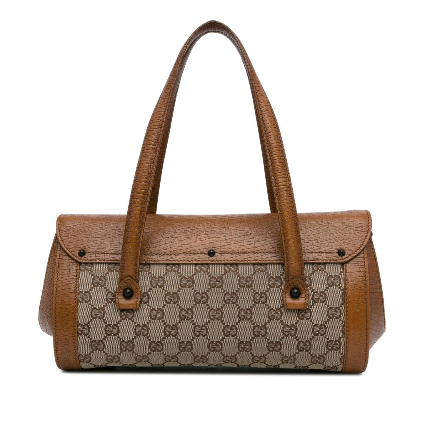 Gucci GG Canvas Bamboo Bullet Shoulder Bag (aCTqSs)