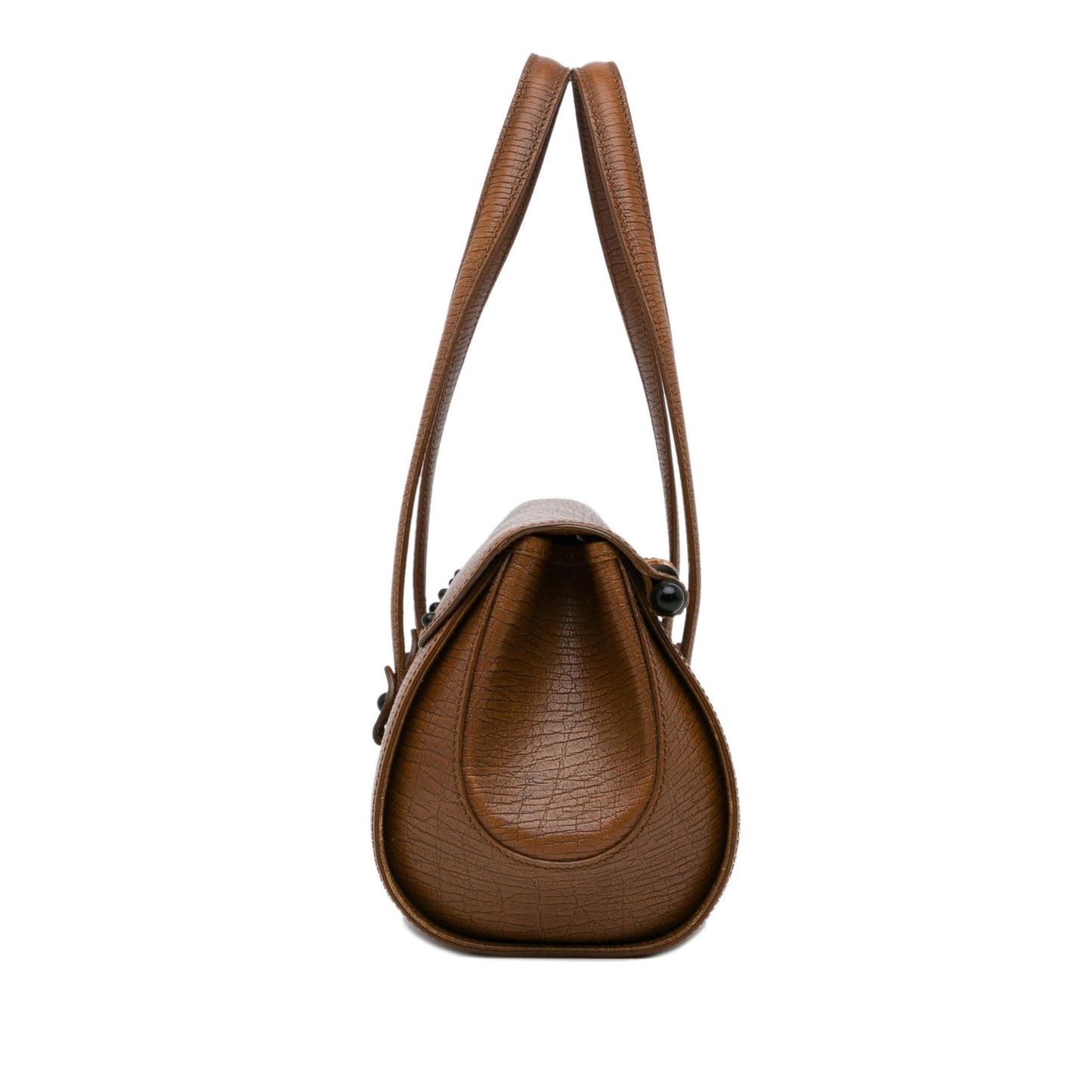 Gucci GG Canvas Bamboo Bullet Shoulder Bag (aCTqSs)
