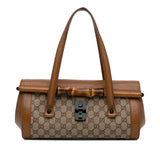 Gucci GG Canvas Bamboo Bullet Shoulder Bag (aCTqSs)