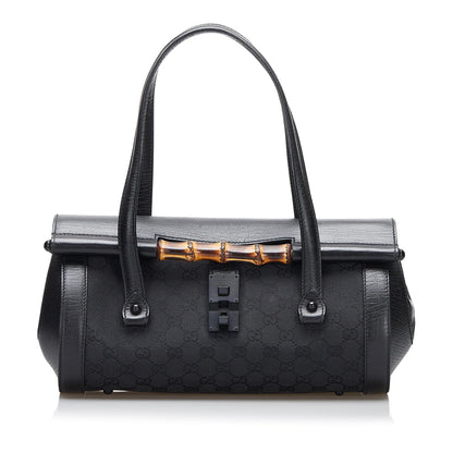 Gucci GG Canvas Bamboo Bullet (QnU4Hs)
