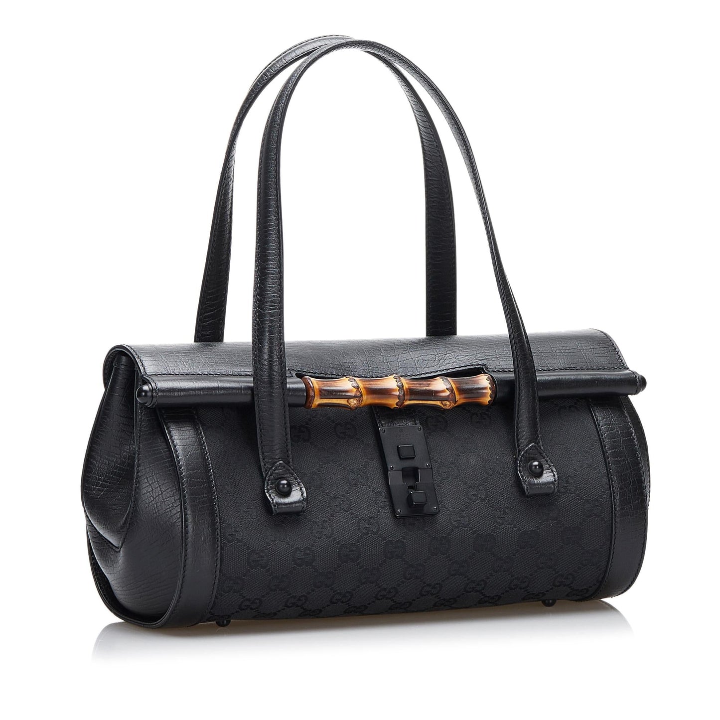 Gucci GG Canvas Bamboo Bullet (QnU4Hs)