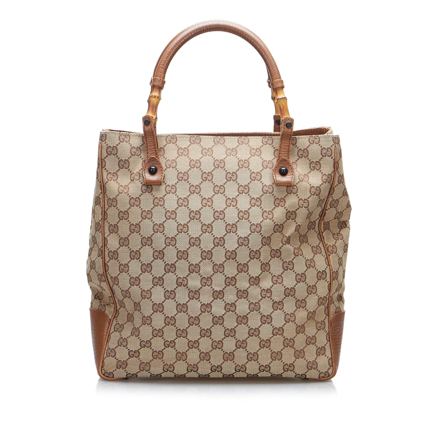 Gucci GG Canvas Bamboo Tote (lDJCHu)