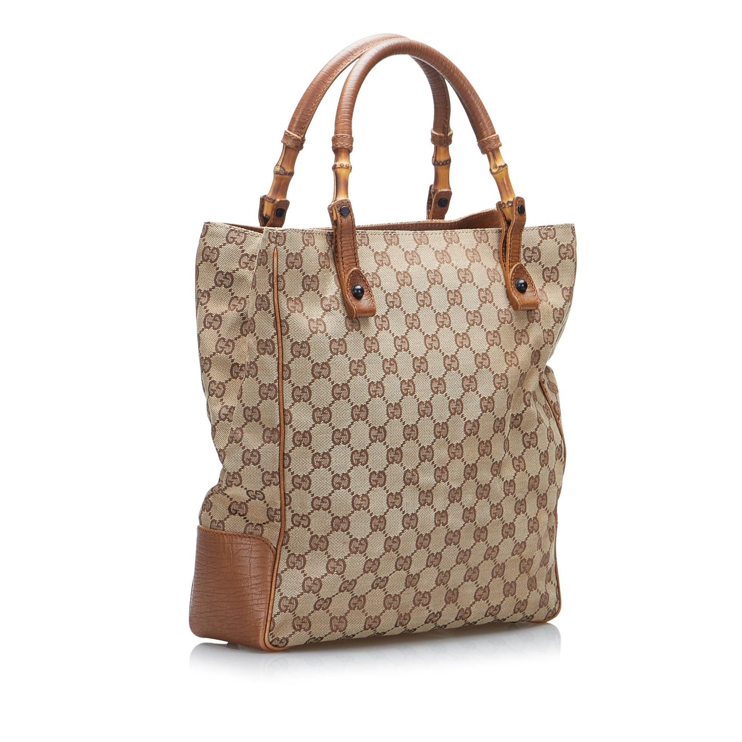Gucci GG Canvas Bamboo Tote (lDJCHu)