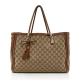 Gucci GG Canvas Bella Medium Tote (SHF-19775)