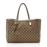 Gucci GG Canvas Bella Medium Tote (SHF-21898)