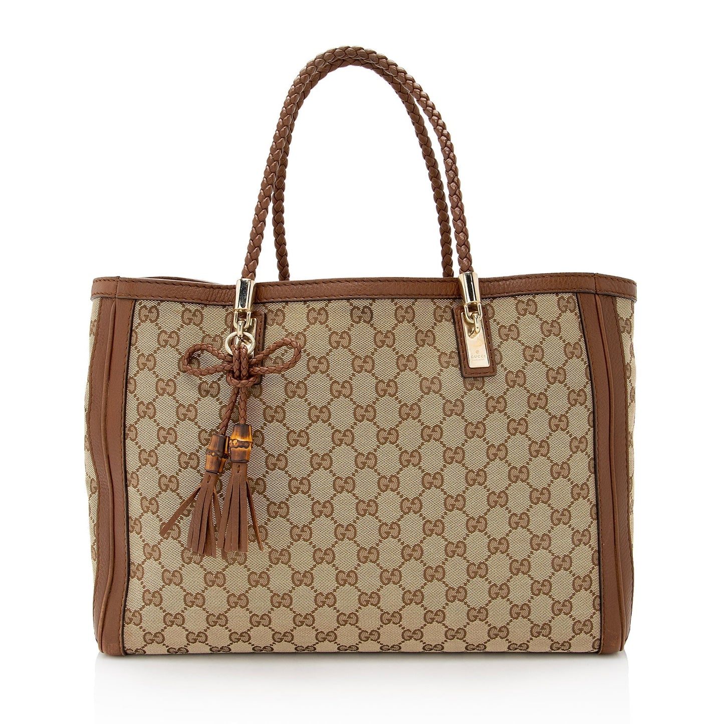 Gucci GG Canvas Bella Medium Tote (SHF-22813)