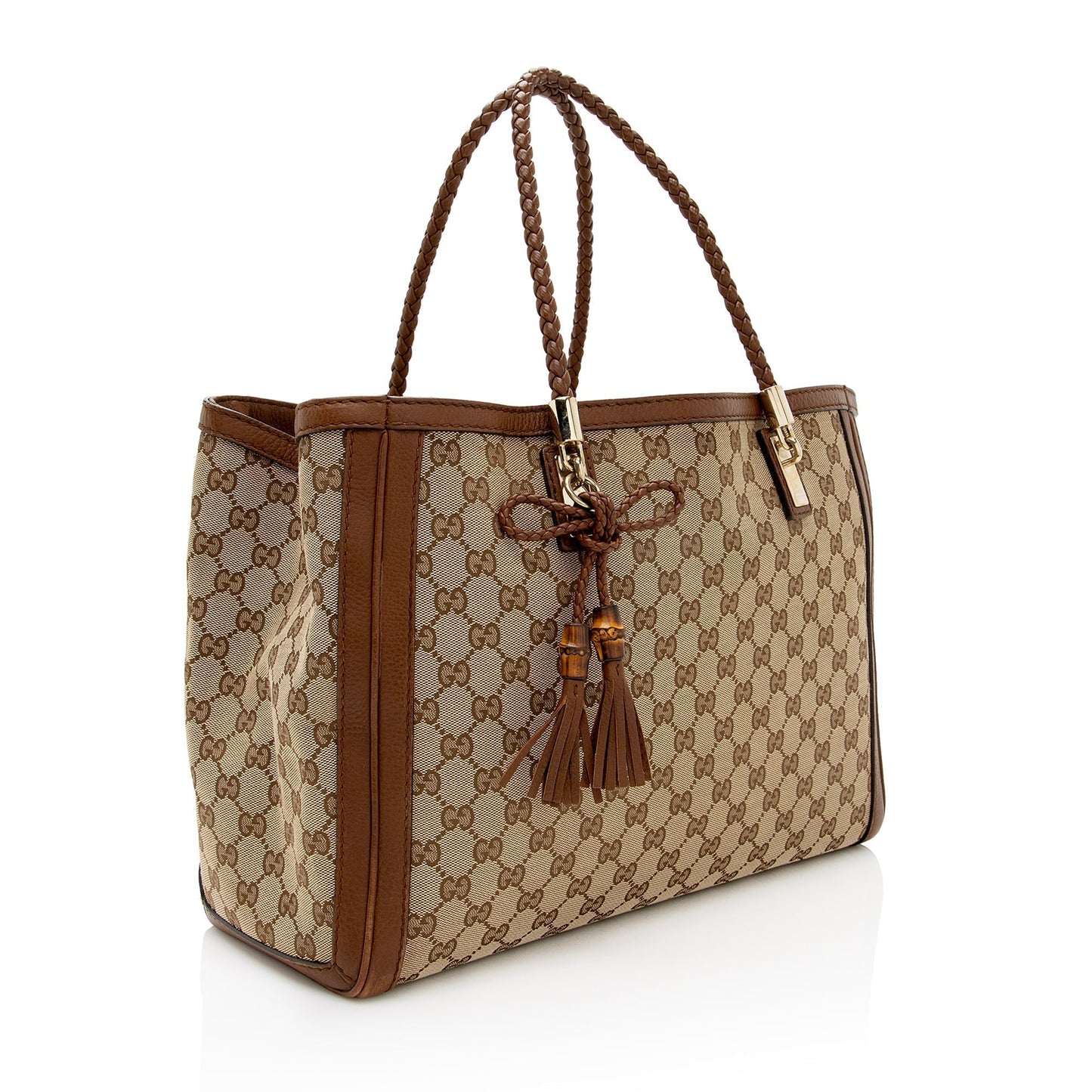 Gucci GG Canvas Bella Medium Tote (SHF-22813)