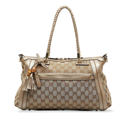 Gucci GG Canvas Bella Satchel (0RCPKB)