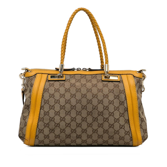 Gucci GG Canvas Bella Satchel (MKV4Ek)