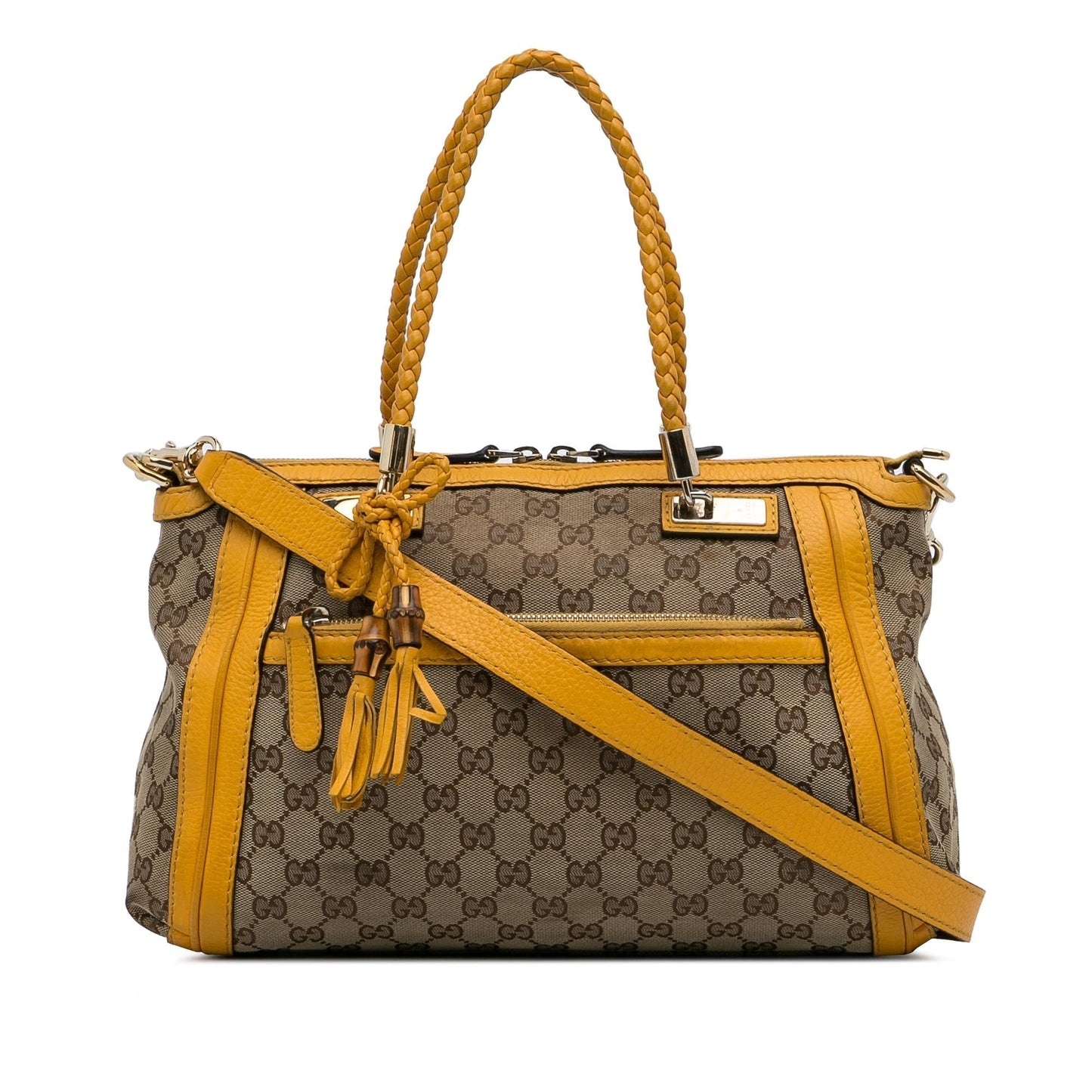Gucci GG Canvas Bella Satchel (MKV4Ek)