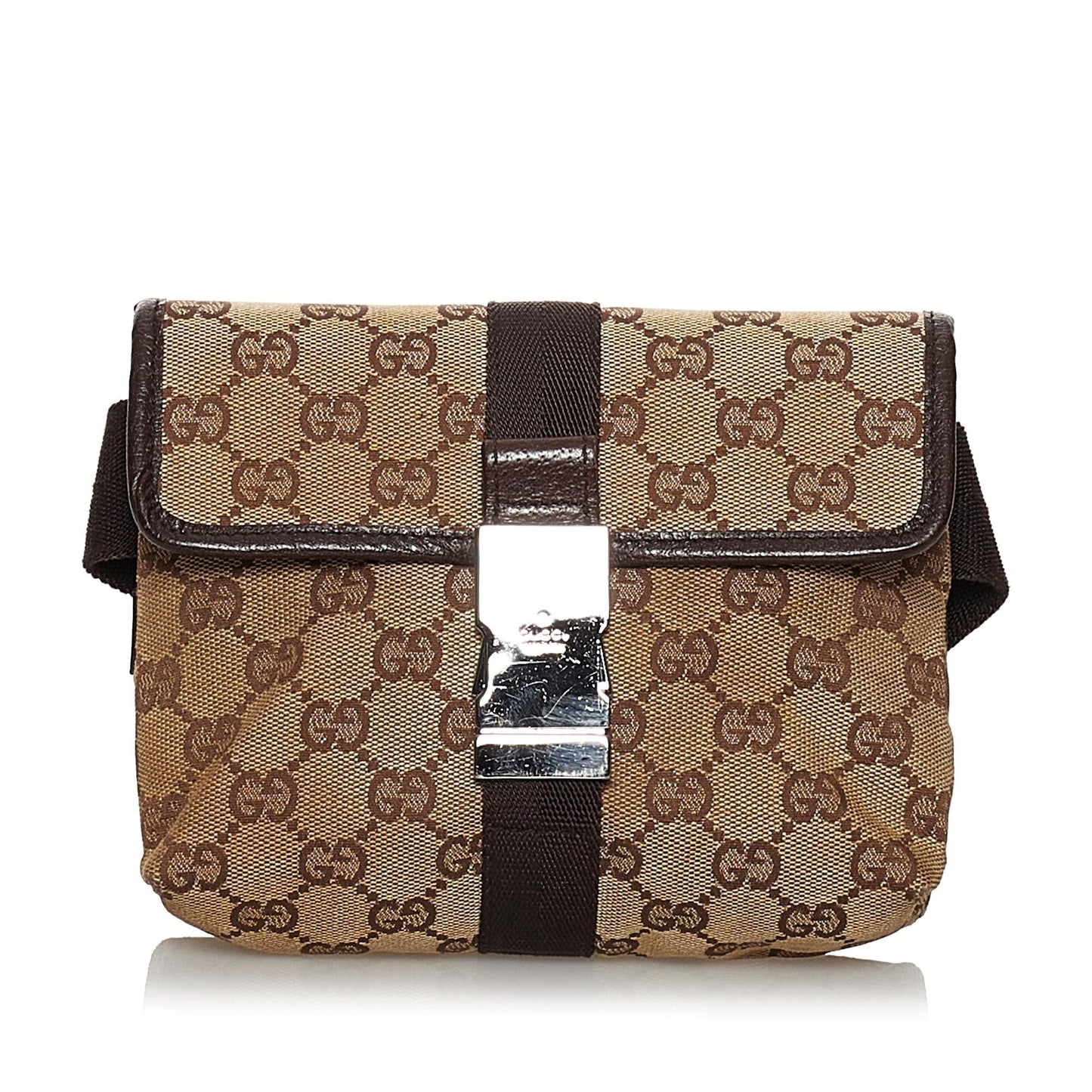 Gucci GG Canvas Belt Bag (SHG-29731)