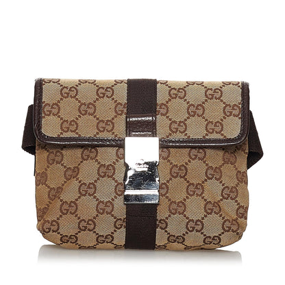 Gucci GG Canvas Belt Bag (SHG-29731)