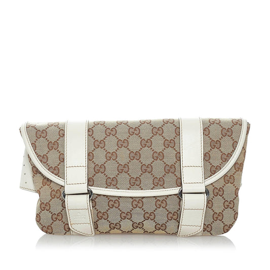 Gucci GG Canvas Belt Bag (SHG-31344)