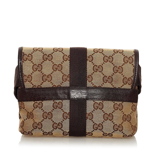 Gucci GG Canvas Belt Bag (33561)