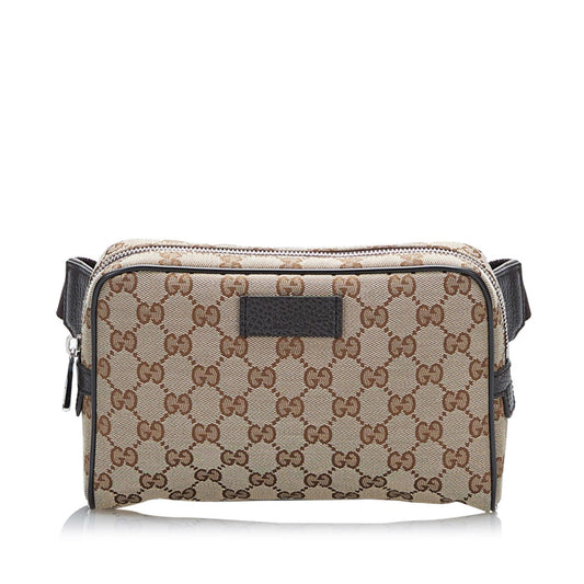 Gucci GG Canvas Belt Bag (37498)