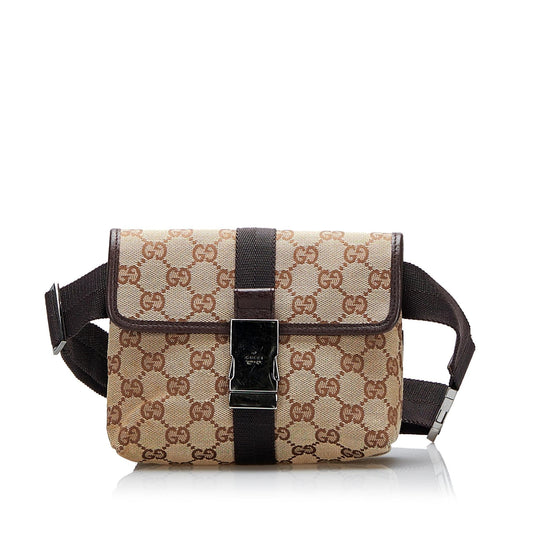 Gucci GG Canvas Belt Bag (PCSuFp)