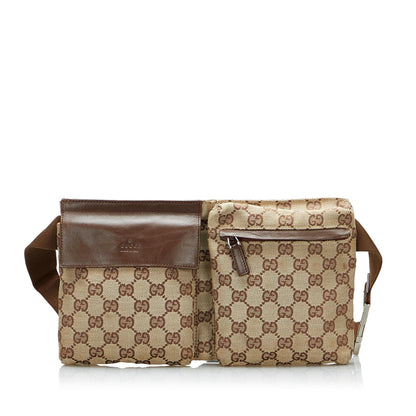 Gucci GG Canvas Belt Bag (XxNsxX)