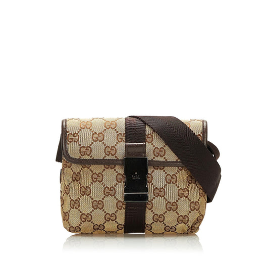 Gucci GG Canvas Belt Bag (IG0osS)