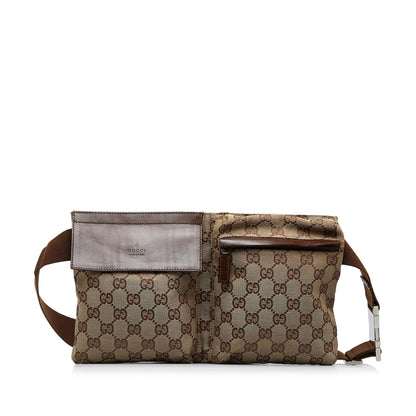 Gucci GG Canvas Belt Bag (qT6KSY)