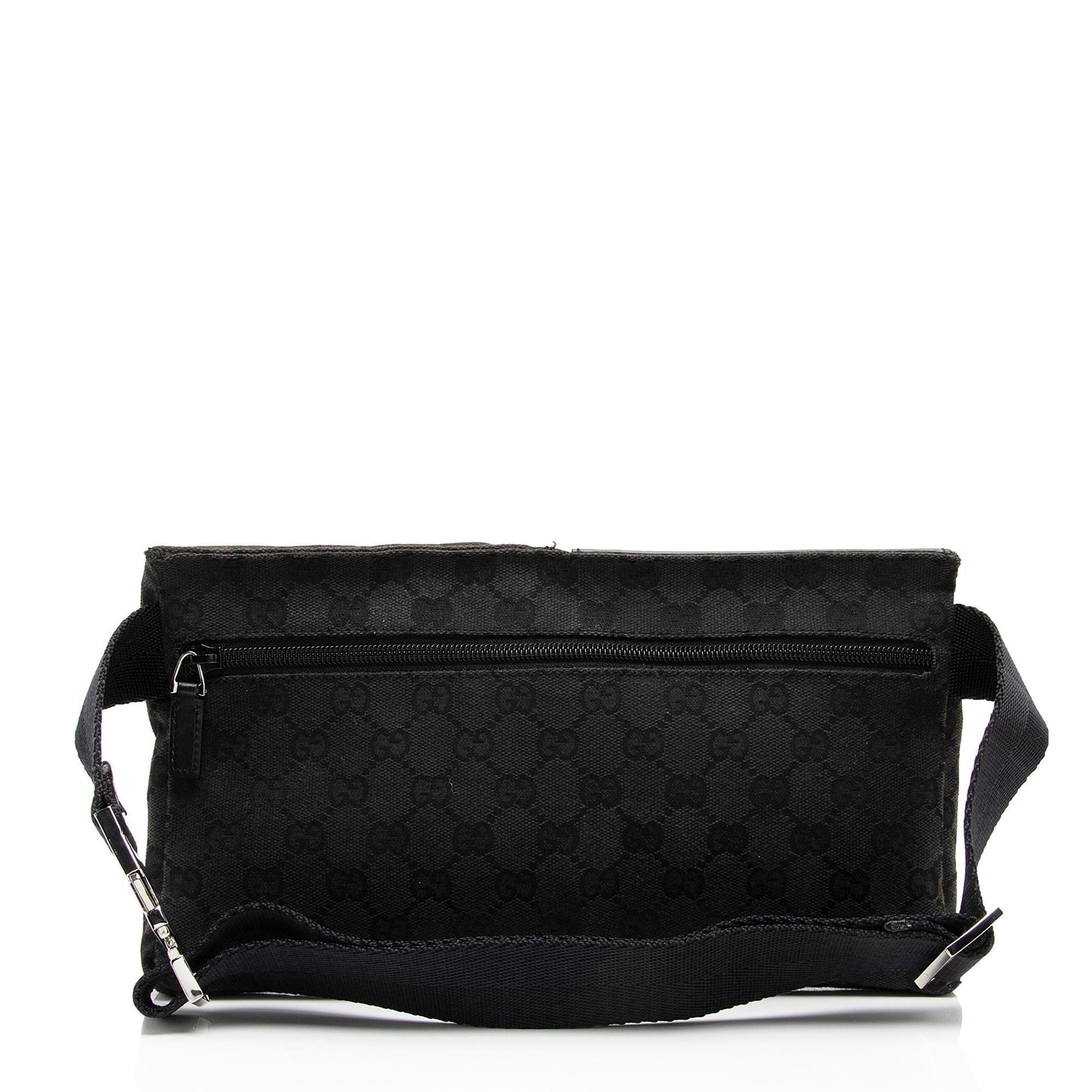 Gucci GG Canvas Double Pocket Belt Bag (SHF-4RHCaN)