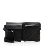 Gucci GG Canvas Double Pocket Belt Bag (SHF-4RHCaN)