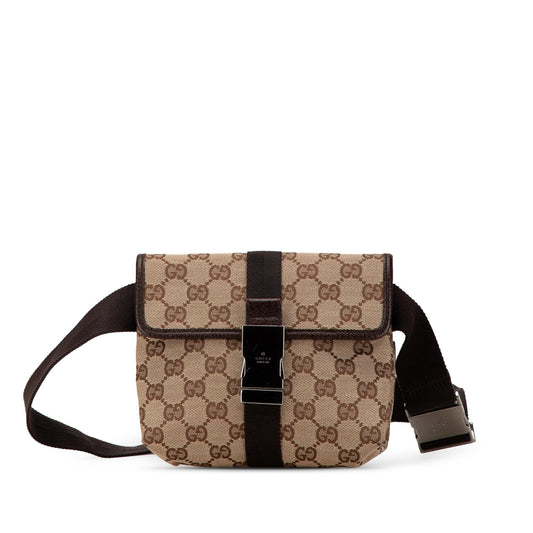 Gucci GG Canvas Belt Bag (6uYDX9)