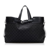 Gucci GG Canvas Belt Tote Bag (7hmL1J)
