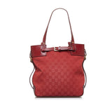 Gucci GG Canvas Belt Tote Bag (RoMOGQ)