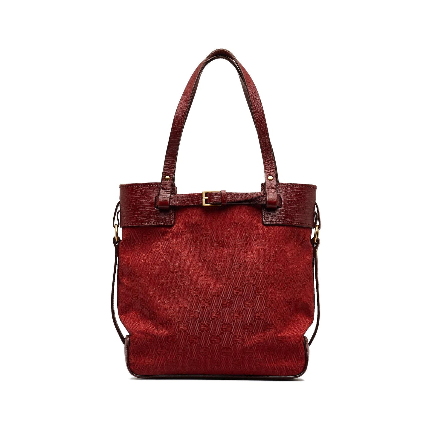 Gucci GG Canvas Belt Tote Bag (HTluvU)